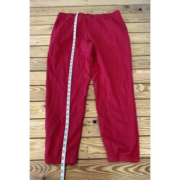 Disney Mickey Mouse Jogger Sweatpants Size Large Women’s Red - Picture 5 of 8